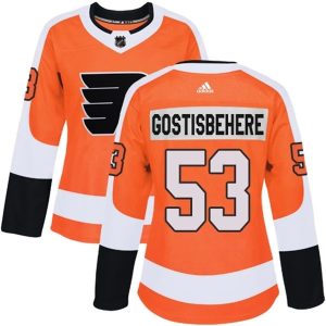 Damen Philadelphia Flyers Trikot Shayne Gostisbehere 53 Orange Authentic